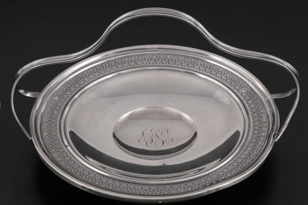 Estate Collection Sterling - Footed Handle Basket