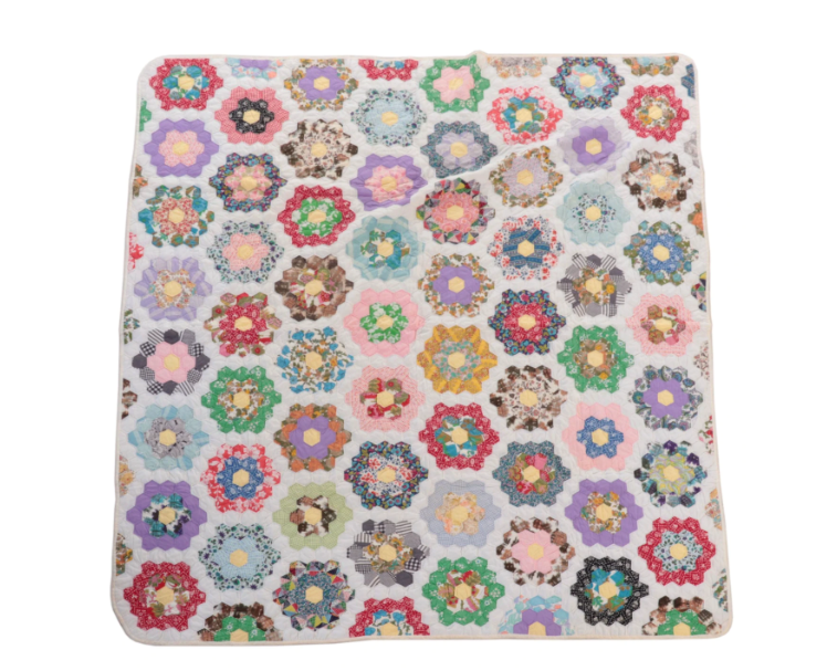 Flower outlets Garden Handmade Quilt