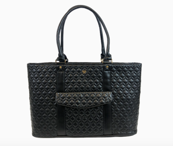 Travel Bag -  VIP Travel Tote - Midnight Quilted