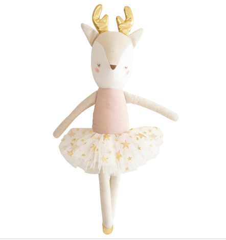 Ballerina Reindeer Pale Ivory Star Tutu
