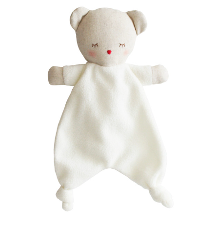 Baby Bear Comforter in Ivory