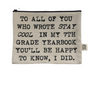 Zippered Pouches