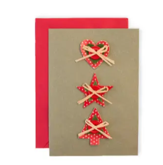 Greeting Card - Handmade Festive Christmas Cards