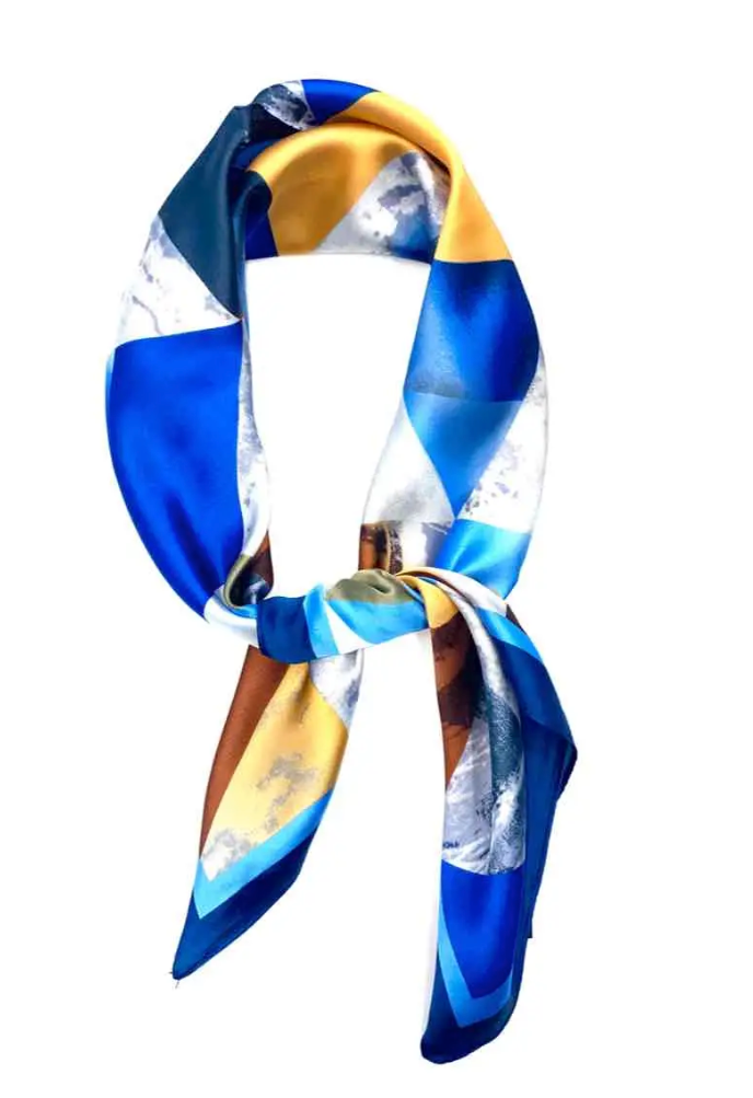 Scarf - Small Square With Silk Touch