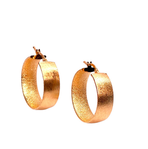 Earrings - Priscilla Hoops in Gold
