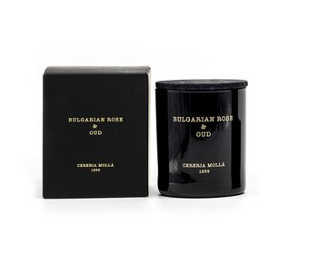 Candle - Bulgarian Rose and Oud Black