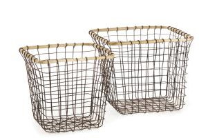 Baskets - Yountville Square Baskets