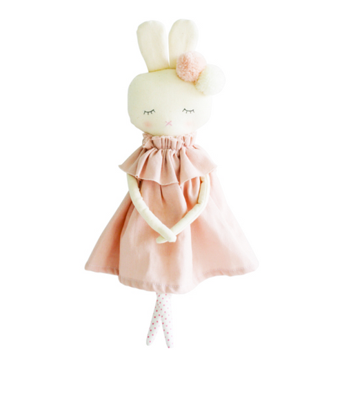 Isabelle Bunny Pink Linen