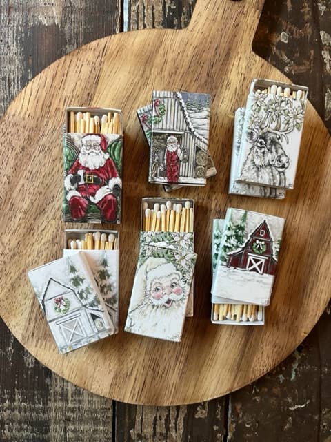 Matchboxes - Santa and Winter Scenes