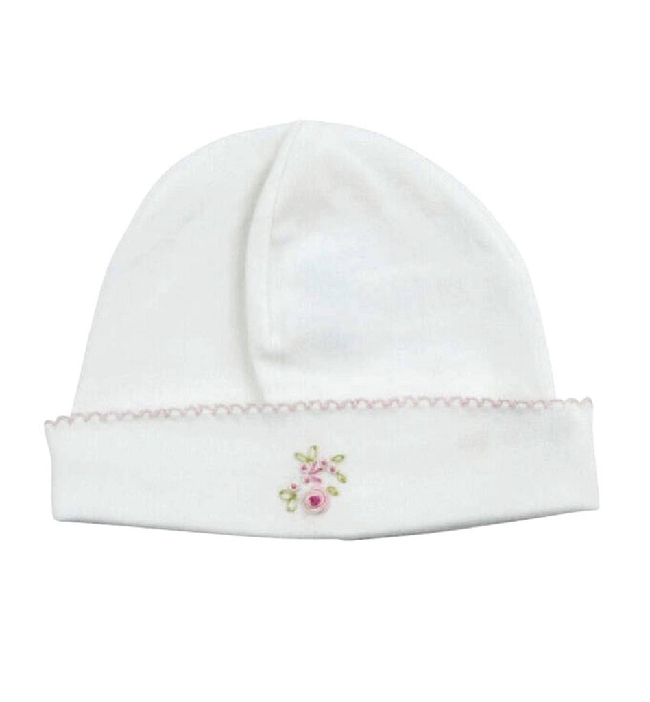 Flower Bouquets Girl Pima Cotton Baby Hat