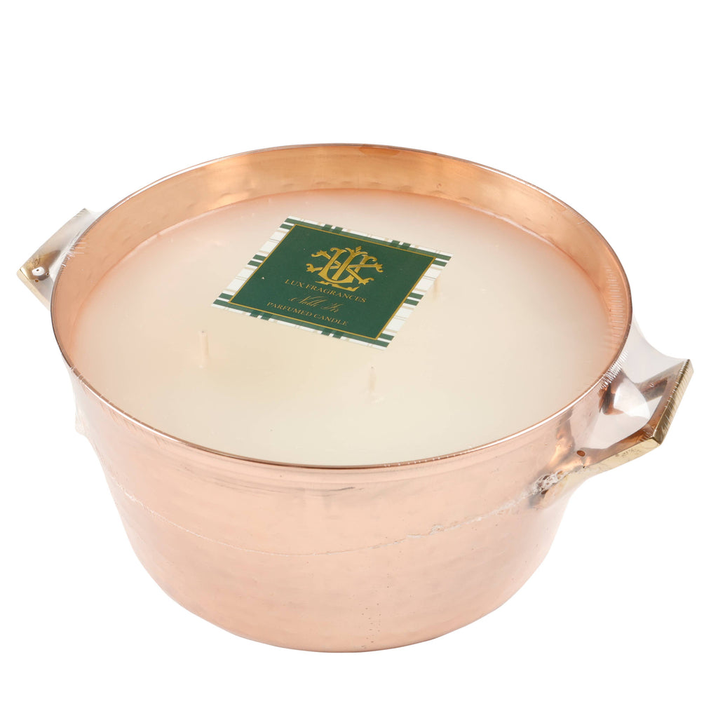 Noble Fir Fall 4 wick Copper Candle