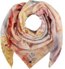 Scarf - Butterfly Garden Cotton Silk Square