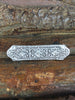 Estate Collection Brooch - Antique 14K White Gold and Diamond Design