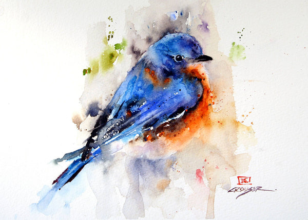 Card - Springtime Bluebird