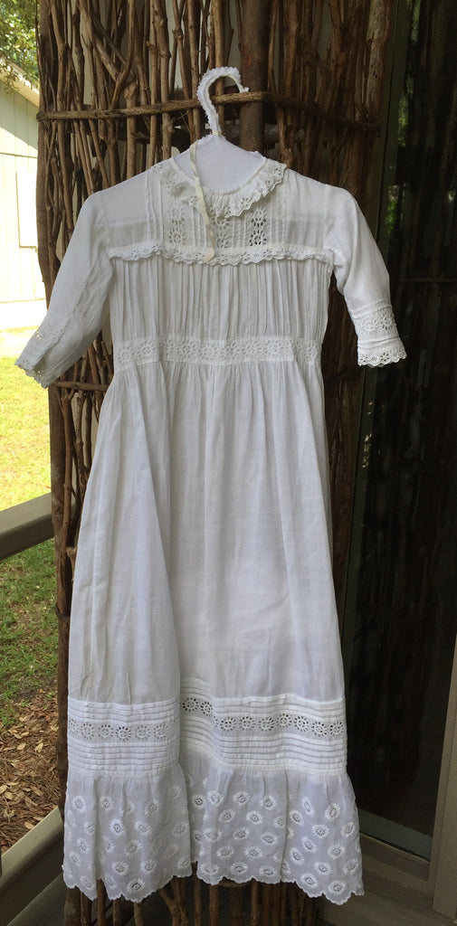 Estate Collection Christening Gown -  English