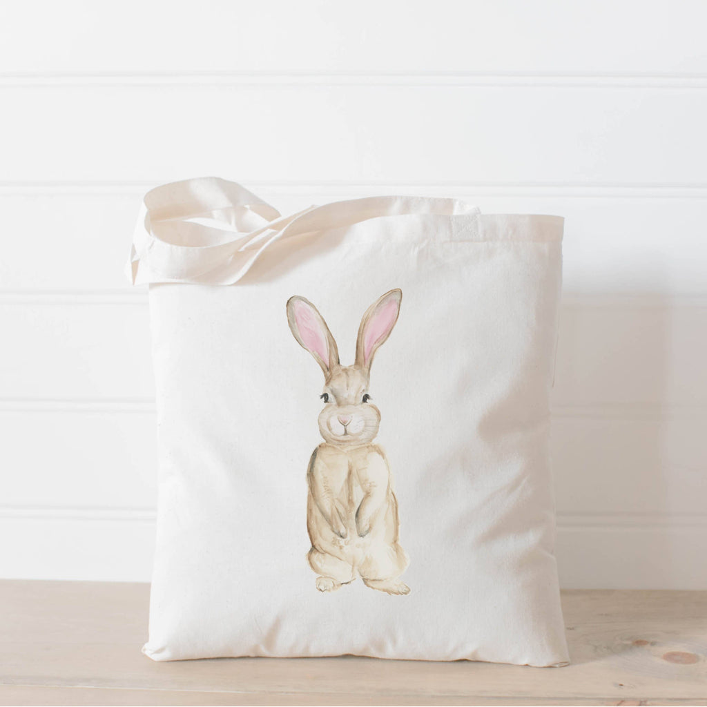 Tote - Bunny Watercolor Tote Bag