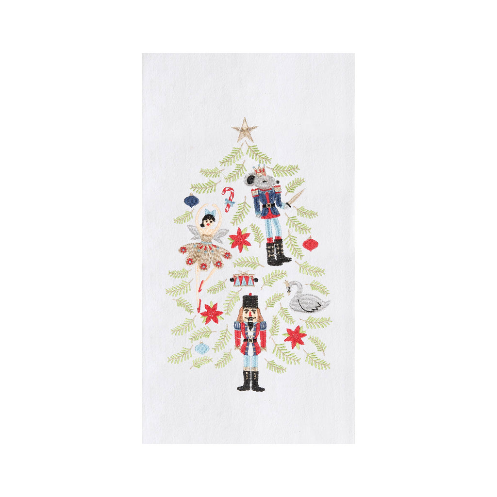 Towel - Christmas Nutcrackers Christmas Tree Kitchen Towel