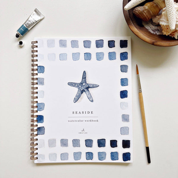 Watercolor - Seaside Watercolor Workbook