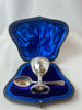 Estate Collection Silverplate - Boxed Egg Cup & Spoon C1906