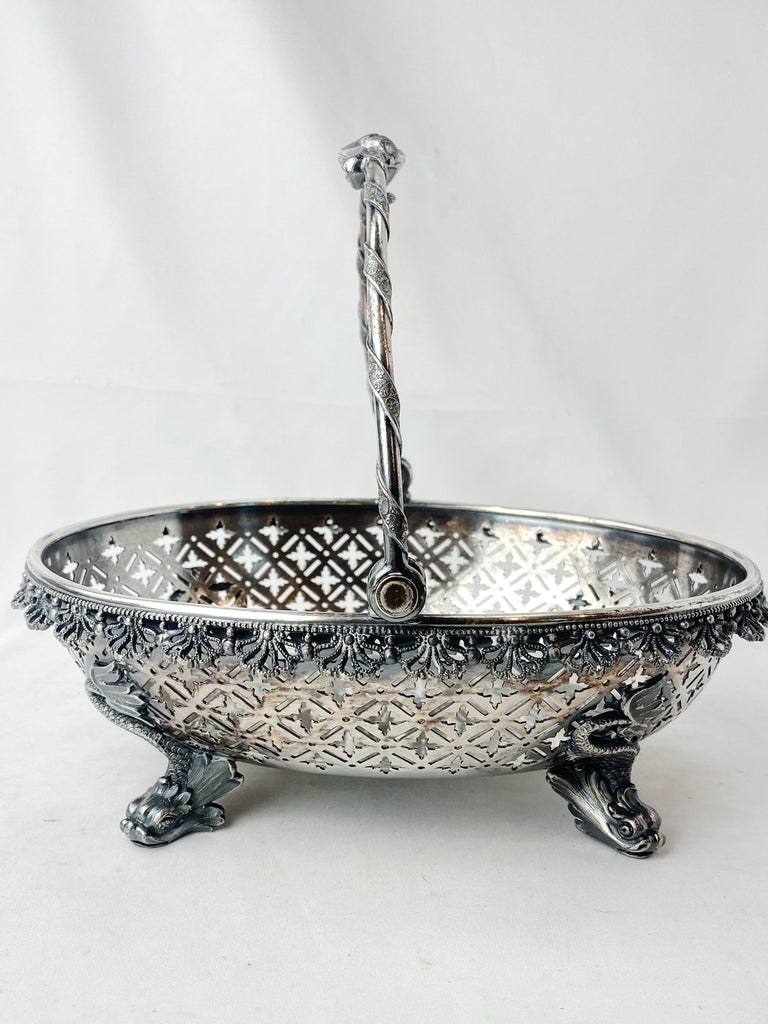 Estate Collection Silverplate Basket by Reed & Barton