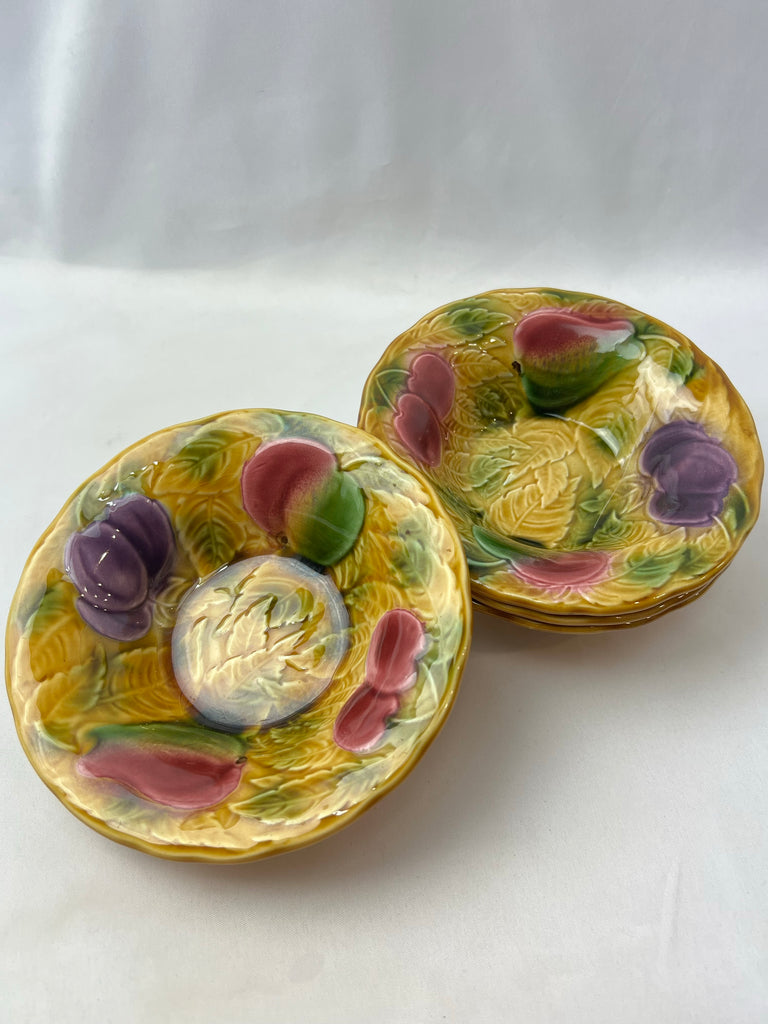 Estate Collection Sarreguemines Fruit Bowls