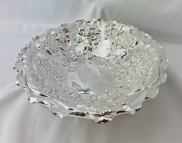 Estate Collection Silver Plate - Basket