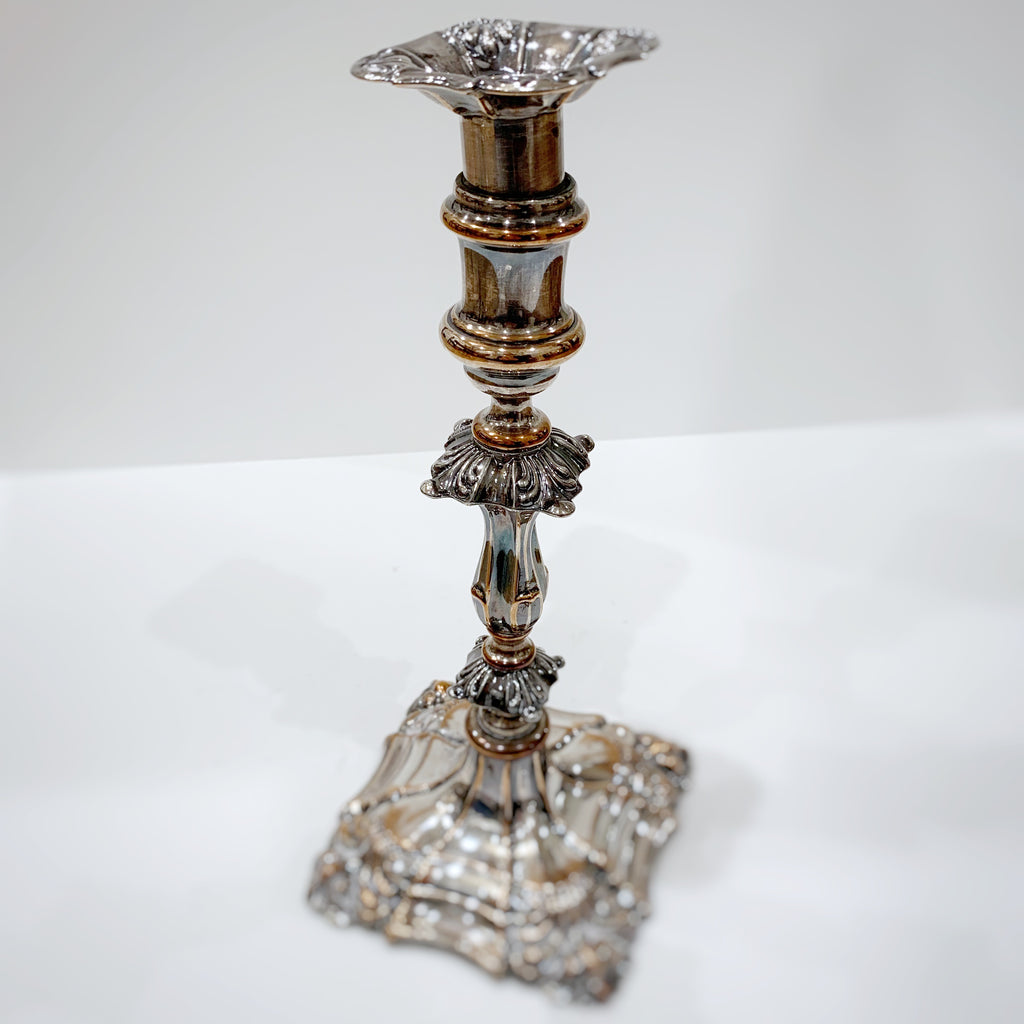 Estate Collection Silver Plate - Candlestick George II Style