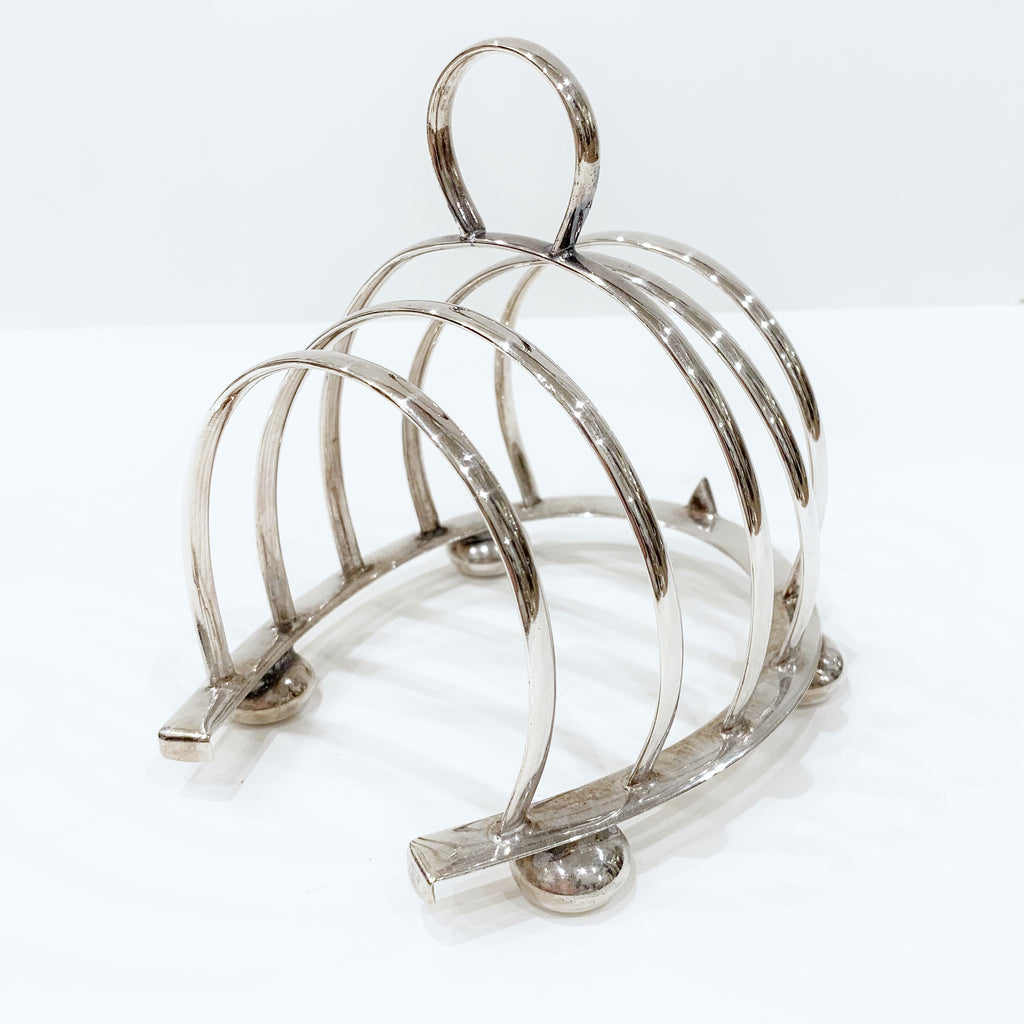 Estate Collection Silver Plate - Toast Rack Sheffield Silver Plate