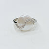 Estate Collection Ring - Vintage YVEL Diamonds &  Pearl set in 18K White Gold