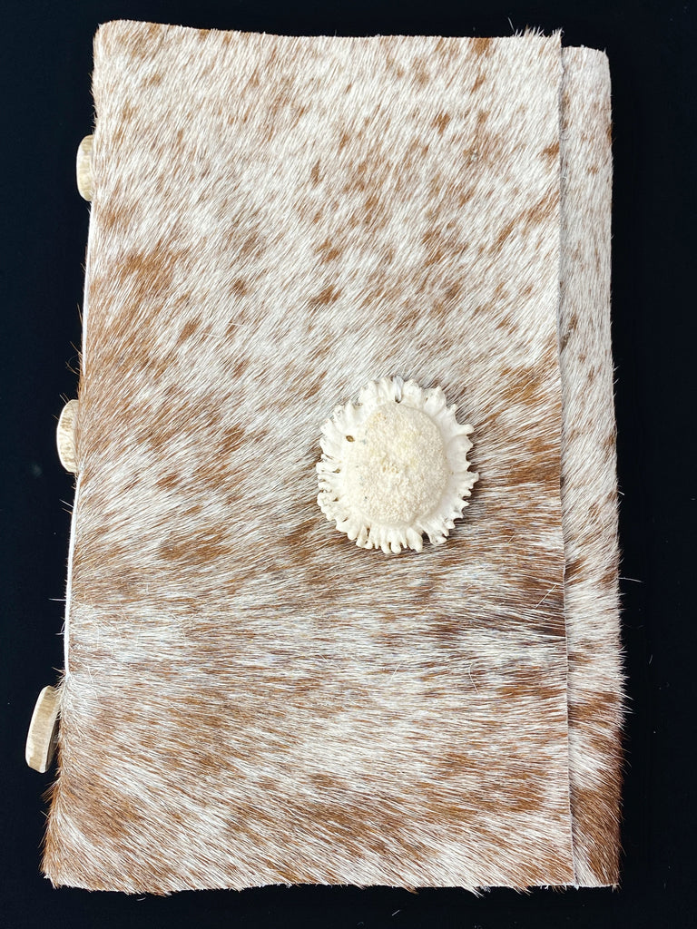 Handmade Journal in Hide - 6x10