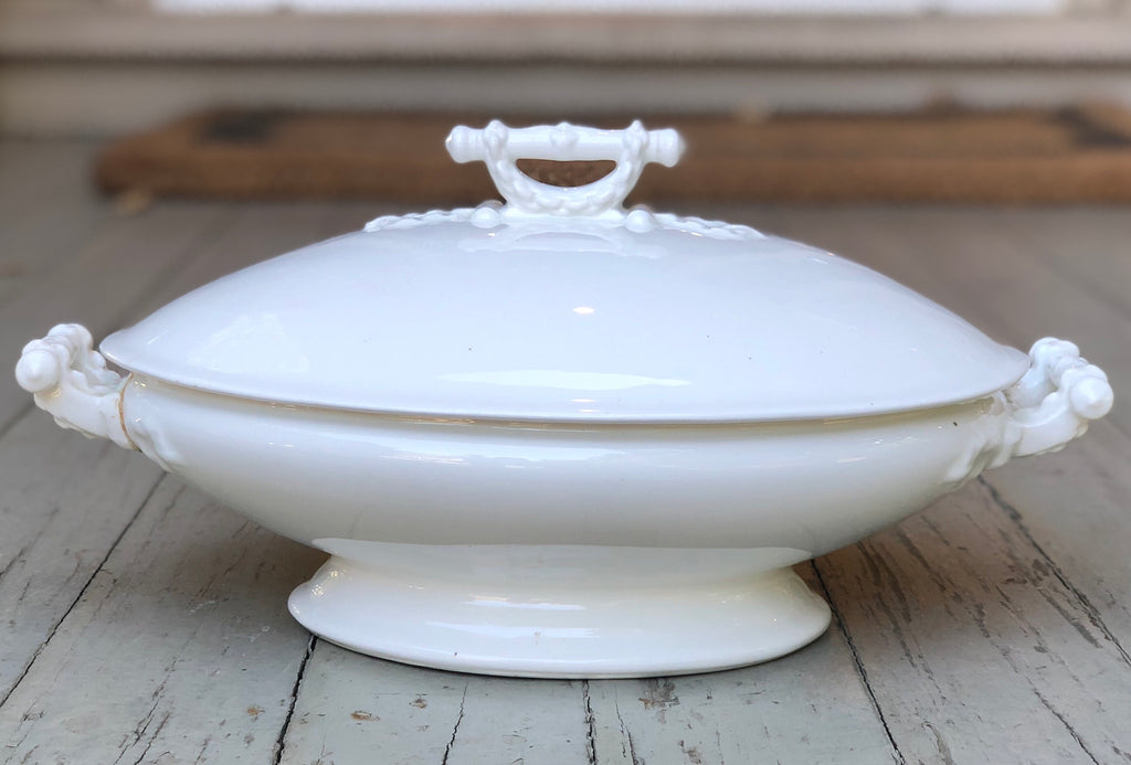 Estate Collection Ironstone -  Dish Covered Porcelain