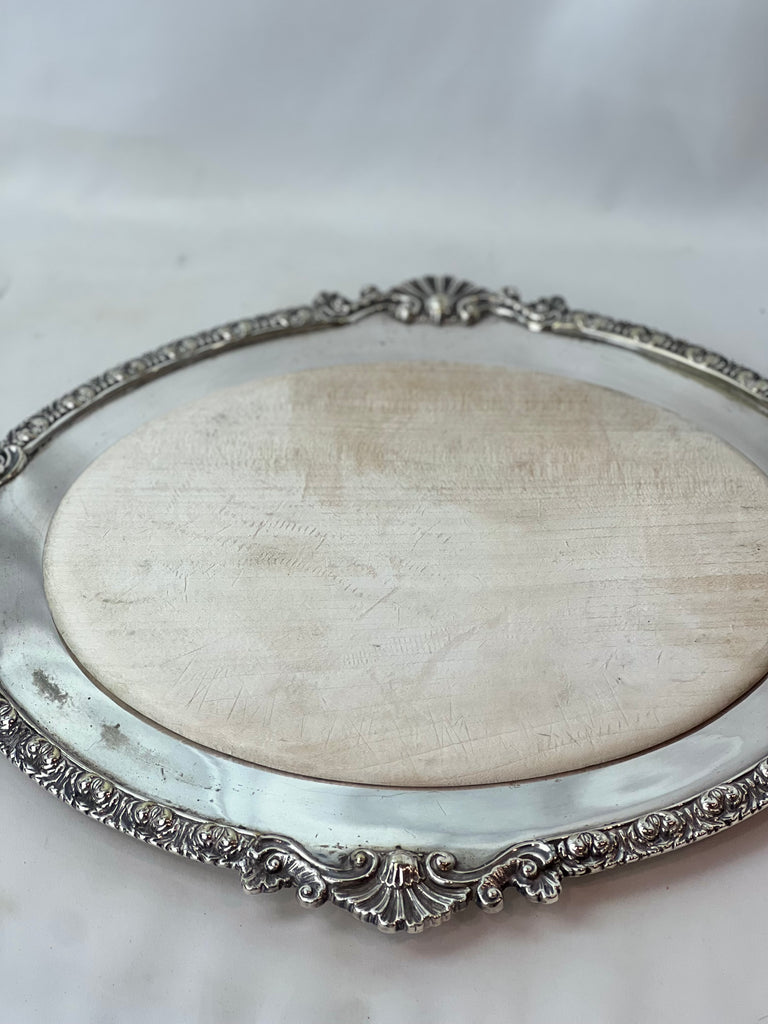 Estate Collection - Vintage English Plate Bread and Cheese Tray