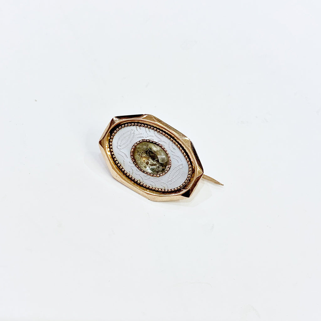 Estate Collection Brooch - Antique Peridot