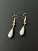 Earrings - Czech Glass w/Labradorite Earrings