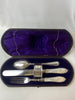 Estate Collection Silverplate - Mother of Pearl Child's Cutlery Set