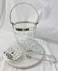 Estate Collection Silver Plate - Ice Bucket & Tongs
