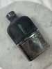 Estate Collection Silverplate Vintage Leather Flask