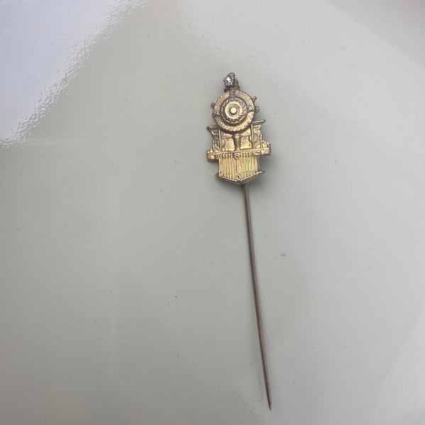 Estate Collection - Vintage Stick Pin W/Train