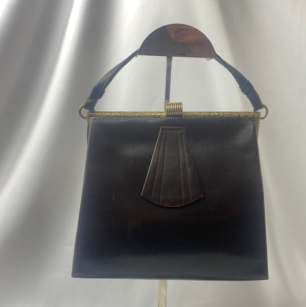 Estate Collection Purse -  Brown Leather