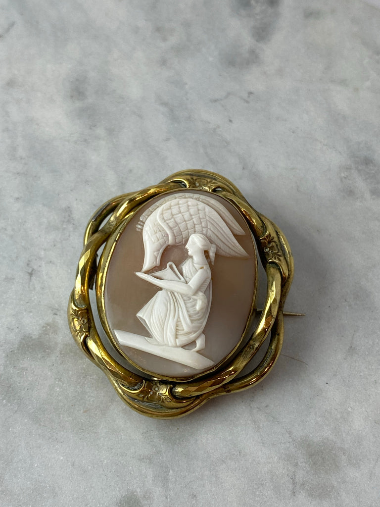Estate Collection Cameo Brooch