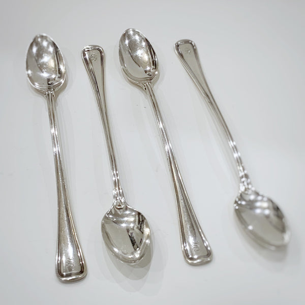 Estate Collection Sterling - Ice Tea Spoons "Old French" Gorham "S" Monogram