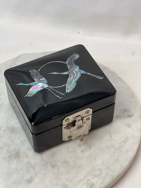 Estate Collection - Vintage Mother of Pearl Jewelry Box