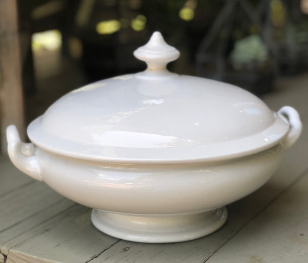 Estate Collection Ironstone - Covered Dish Royal Stone By Wedgewood