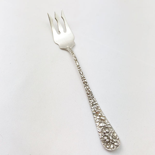 Estate Collection Sterling - Fork Butter Repousse by Kirk Steiff