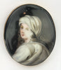 Estate Collection Brooch - Painted Woman