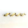 Estate Collection - Antique Gold and Diamond Ribbon Bar Pin