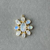 Vignette - Large Moonstone Flower