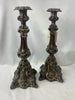Estate Collection - Silver Plate Pair of Vintage Baroque Style Candlesticks