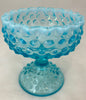 Estate Collection Hobnail - Blue Opalescent Collection