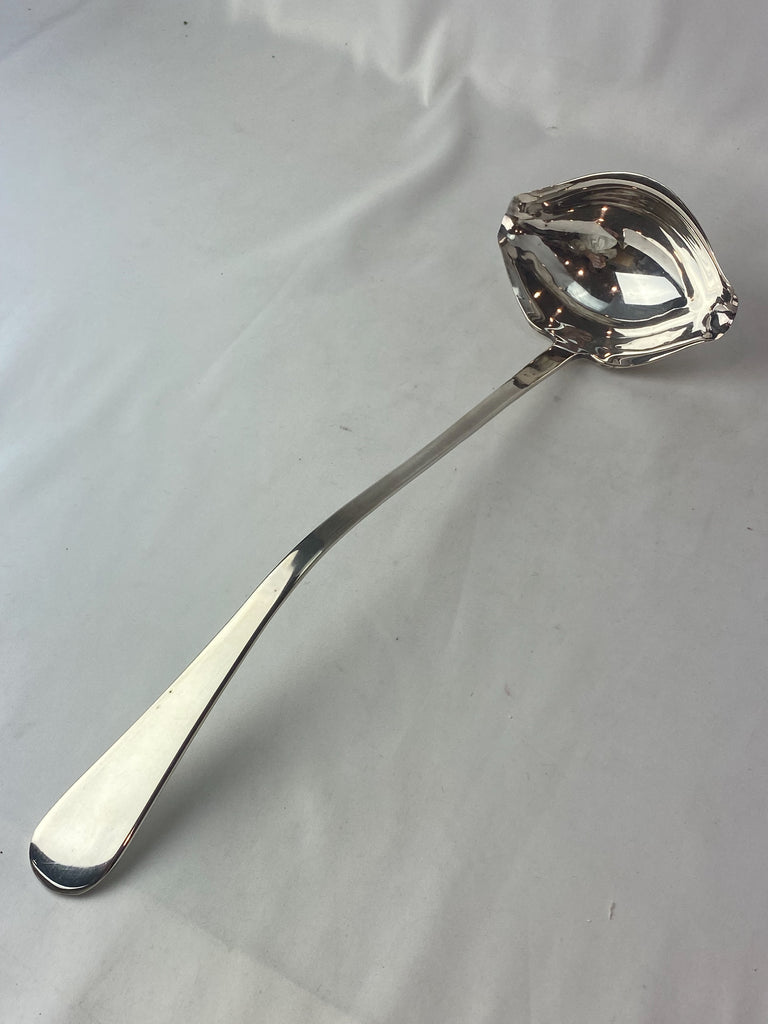 Estate Collection Silverplate Gorham Double Lipped Bowl Punch Ladle